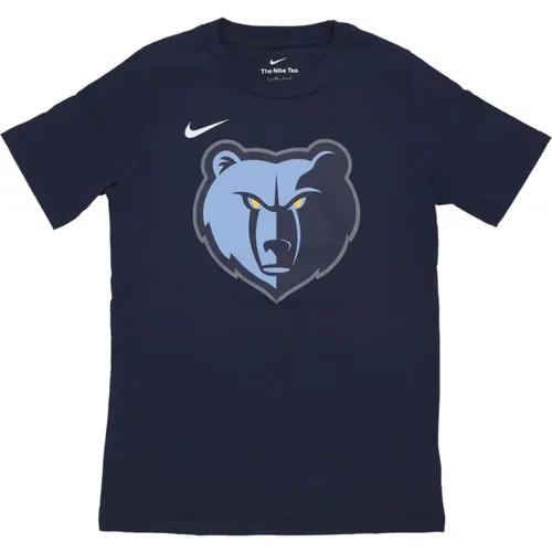 Grizzlies Logo Tee Kurzarm Baumwolle - Nike - Modalova