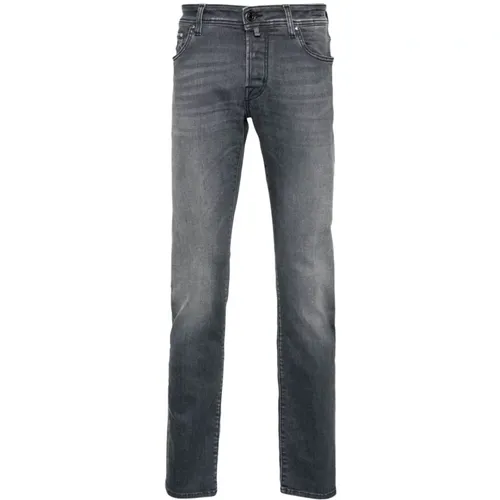 Denim Jeans Classic Fit , male, Sizes: W34 - Jacob Cohën - Modalova