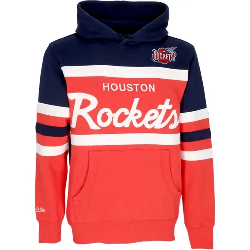 Hoodies, male, , Size: S Houston Rockets NBA Hoodie - Mitchell & Ness - Modalova