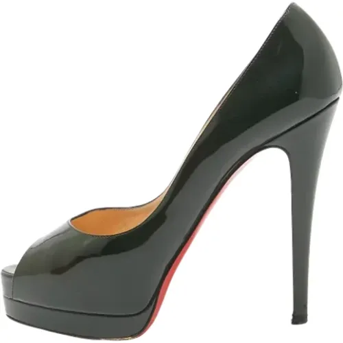 Pre-owned Pumps, female, , Size: 10 US Pre-owned Leather heels - Christian Louboutin Pre-owned - Modalova