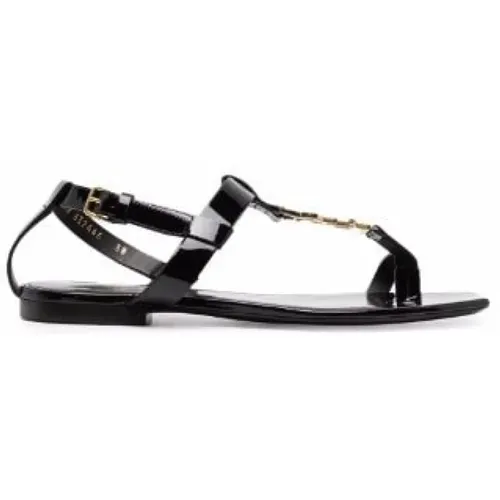 Sandal , female, Sizes: 3 UK, 4 UK - Saint Laurent - Modalova