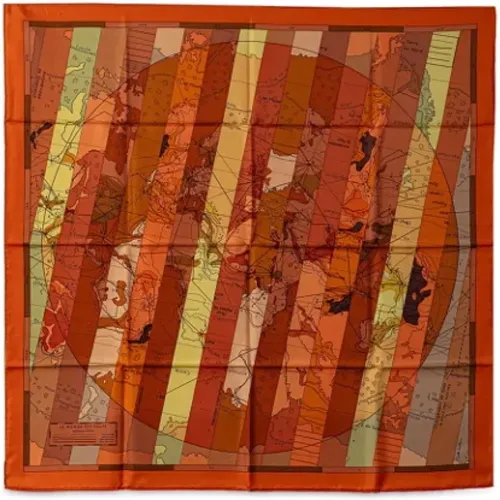 Pre-owned Silk scarves , female, Sizes: ONE SIZE - Hermès Vintage - Modalova