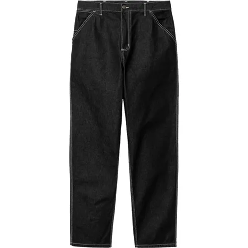 Straight Jeans, male, , Size: W31 1022947 Carhartt - Carhartt WIP - Modalova