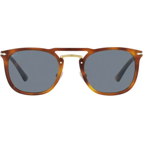 Square-shaped Handmade Sunglasses , unisex, Sizes: 50 MM - Persol - Modalova