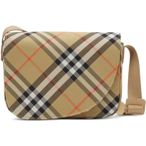 Chic Sand Messenger Bag , female, Sizes: ONE SIZE - Burberry - Modalova