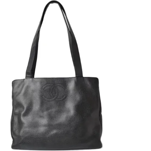 Pre-owned Tote Bags, female, , Size: ONE SIZE Pre-owned Leather chanel-bags - Chanel Vintage - Modalova