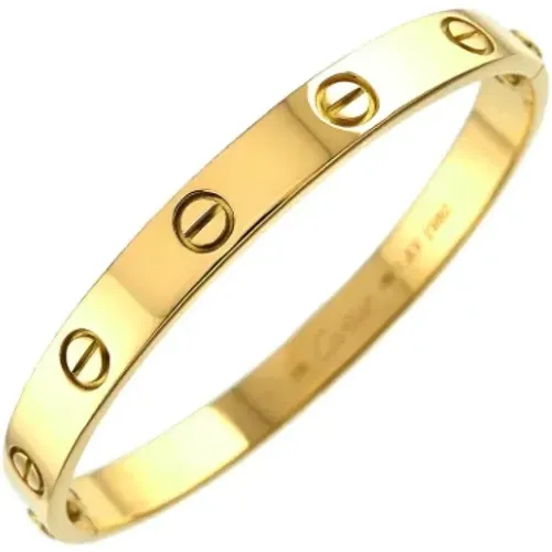 Pre-owned Jewellery, female, , Size: ONE SIZE Pre-owned Gold bracelets - Cartier Vintage - Modalova