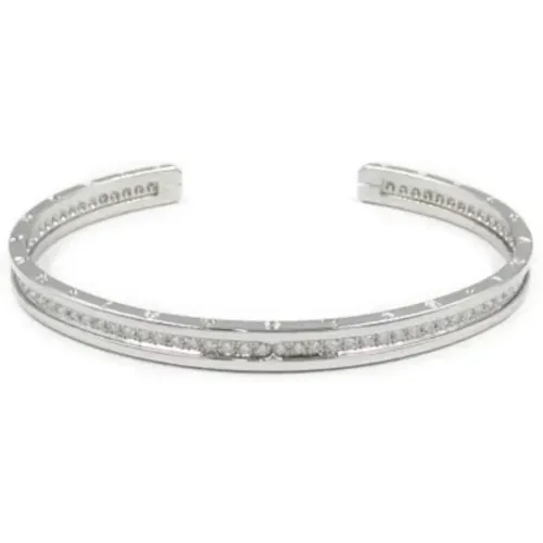 Pre-owned Jewellery, female, , Size: ONE SIZE Pre-owned White Gold bracelets - Bvlgari Vintage - Modalova