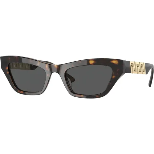 Stylische Sonnenbrille in verschiedenen Farben , Damen, Größe: 52 MM - Versace - Modalova