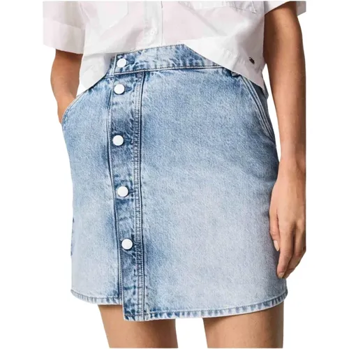 Hannah skirt , female, Sizes: XS, S - Pepe Jeans - Modalova