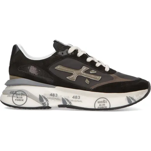 Fashionable Women`s Suede andylon Sneakers , female, Sizes: 8 UK, 4 UK - Premiata - Modalova