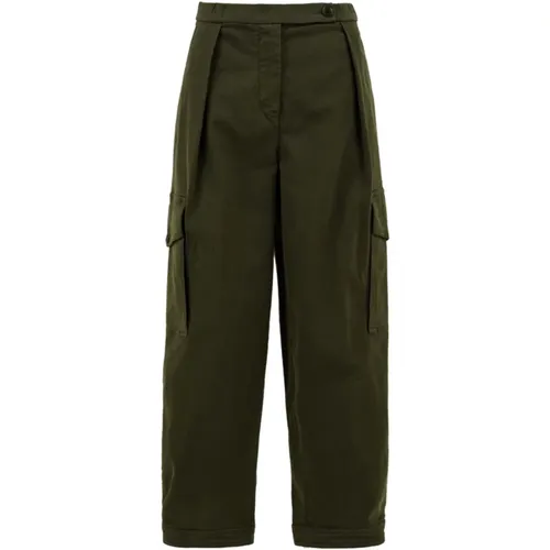 Military Style Trousers , female, Sizes: XS, 2XS - Aspesi - Modalova