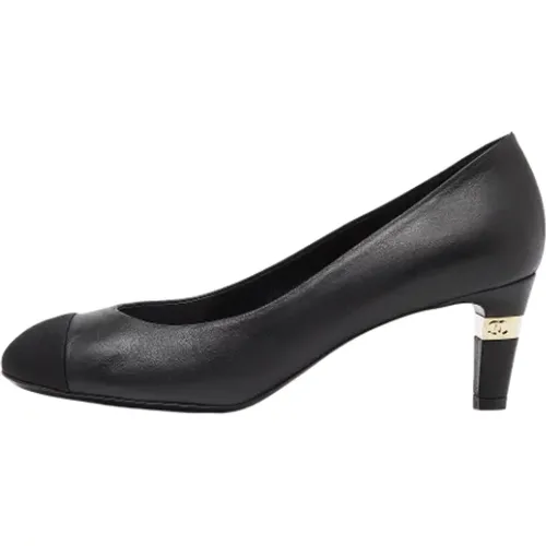 Pre-owned Fabric heels , female, Sizes: 5 1/2 UK - Chanel Vintage - Modalova