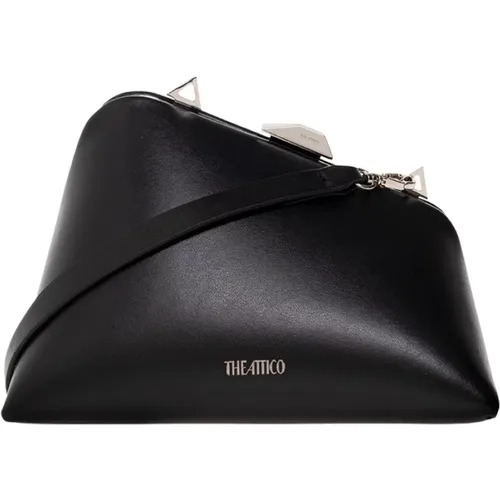 Midnight Horbag - Leather Handbag , female, Sizes: ONE SIZE - The Attico - Modalova