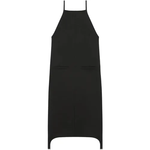 Backless suspenders dress , female, Sizes: S, M - Courrèges - Modalova