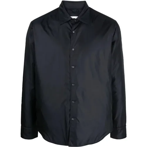 Light Jackets, male, , Size: 2XL Classic Button-Up Shirt - Aspesi - Modalova