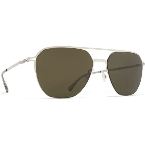 Sunglasses, male, , Size: ONE SIZE Stainless Steel Sunglasses with UV Protection - Mykita - Modalova