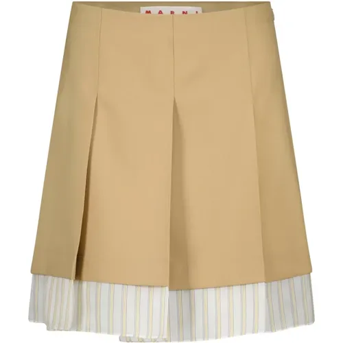 Short Skirts , female, Sizes: L, S, M, XL, XS - Marni - Modalova
