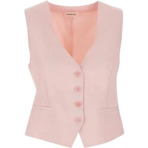 Rosa Jacken für Frauen , Damen, Größe: S - P.a.r.o.s.h. - Modalova