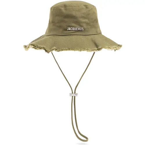 Hats, unisex, , Size: 56 CM Bucket hat with logo - Jacquemus - Modalova