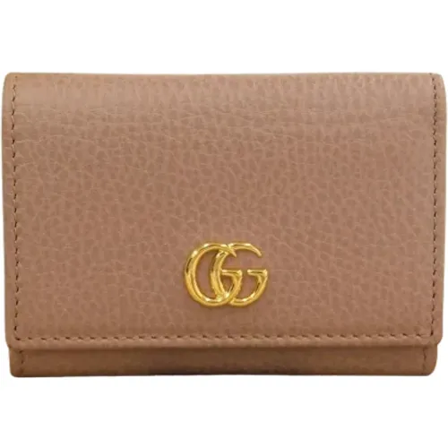 Pre-owned Wallets, female, , Size: ONE SIZE Pre-owned Leather wallets - Gucci Vintage - Modalova