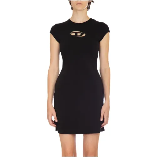 Oval D Mini Dress , female, Sizes: XS, S, M - Diesel - Modalova