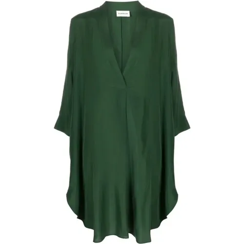 Verde Kleid , Damen, Größe: M - P.a.r.o.s.h. - Modalova