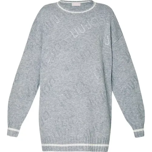 Weiß Zucker Pullover , Damen, Größe: S - Liu Jo - Modalova