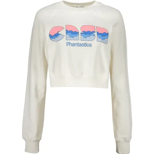 Baumwoll-Sweatshirt mit Frontdruck - Casablanca - Modalova