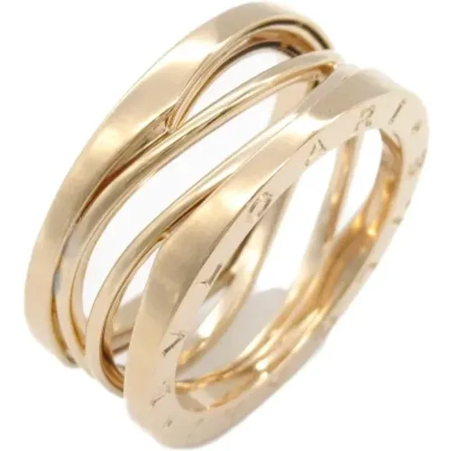 Pre-owned Jewellery, female, , Size: ONE SIZE Pre-owned Rose Gold rings - Bvlgari Vintage - Modalova