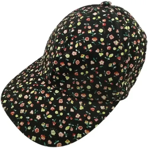 Pre-owned Accessories, female, , Size: ONE SIZE Pre-owned Cotton hats - Gucci Vintage - Modalova