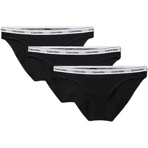 Bottoms, female, , Size: M Cotton Bikini Underwear 3Pack - Calvin Klein - Modalova