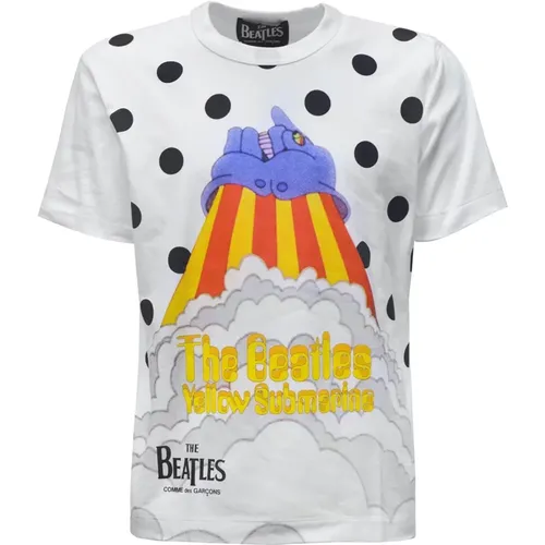The Beatles Polka Dot T-shirt - Comme des Garçons - Modalova