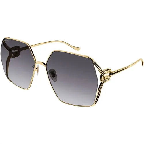 Stylische Sonnenbrille Gg1322Sa-001 , unisex, Größe: 64 MM - Gucci - Modalova