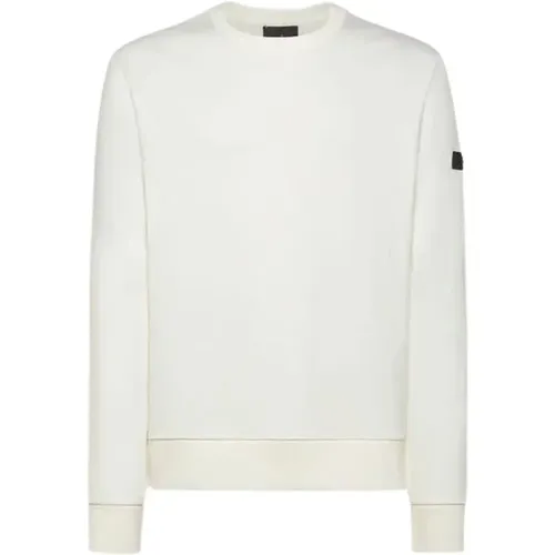 Men's Saidor B Sweater in White , male, Sizes: XL, 2XL, M, L - Peuterey - Modalova