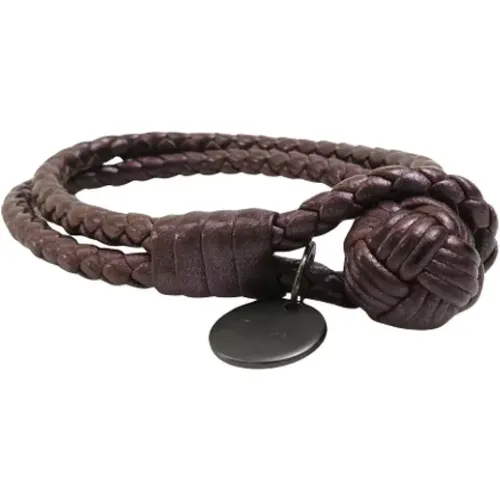 Pre-owned Jewellery, female, , Size: ONE SIZE Pre-owned Leather bracelets - Bottega Veneta Vintage - Modalova