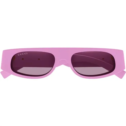 Geometric Sunglasses for Women , female, Sizes: 51 MM - Gucci - Modalova