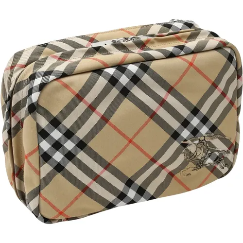 Toilet Bags, male, , Size: ONE SIZE Travel Kit Organizer Bag - Burberry - Modalova