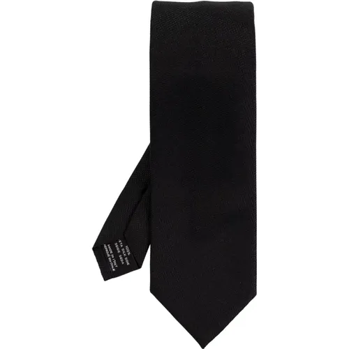 Ties, male, , Size: ONE SIZE silk tie - Tom Ford - Modalova