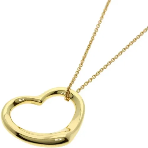 Pre-owned Jewellery, female, , Size: ONE SIZE Pre-owned Gold necklaces - Tiffany & Co. Pre-owned - Modalova