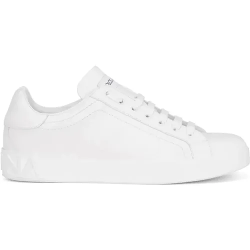 Low-Top Sneakers , male, Sizes: 7 1/2 UK - Dolce & Gabbana - Modalova