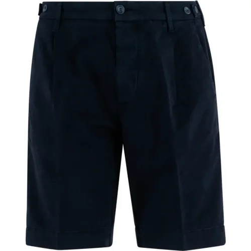 Blaue Bermuda-Shorts Slim Fit - Re-Hash - Modalova