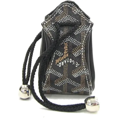 Pre-owned Bucket Bags, female, , Size: ONE SIZE Pre-owned Leather pouches - Goyard Vintage - Modalova