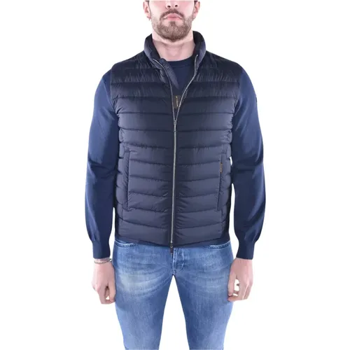 Quilted Goose Down Vest , male, Sizes: 5XL - Moorer - Modalova