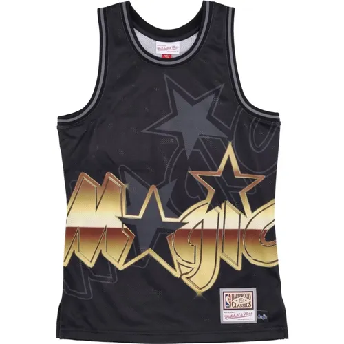 Sportswear, male, , Size: L Orlando Magic Tank Top - Mitchell & Ness - Modalova