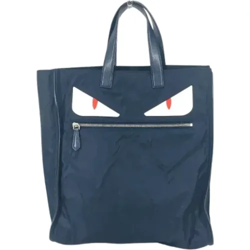 Pre-owned Tote Bags, male, , Size: ONE SIZE Pre-owned Fabric fendi-bags - Fendi Vintage - Modalova