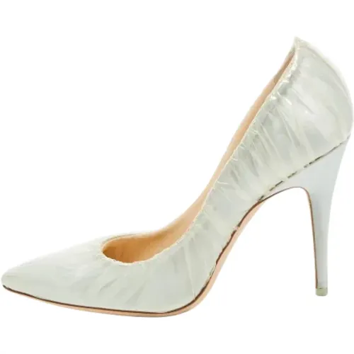 Pre-owned Pumps, female, , Size: 11 US Pre-owned Satin heels - Jimmy Choo Pre-owned - Modalova