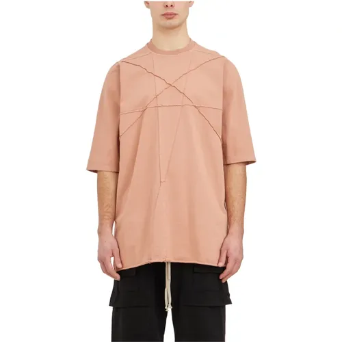 Baumwoll Jumbo T-Shirt , Herren, Größe: S - Rick Owens - Modalova