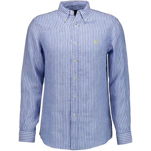 Hellblaues Herrenhemd Mode , Herren, Größe: XL - Ralph Lauren - Modalova