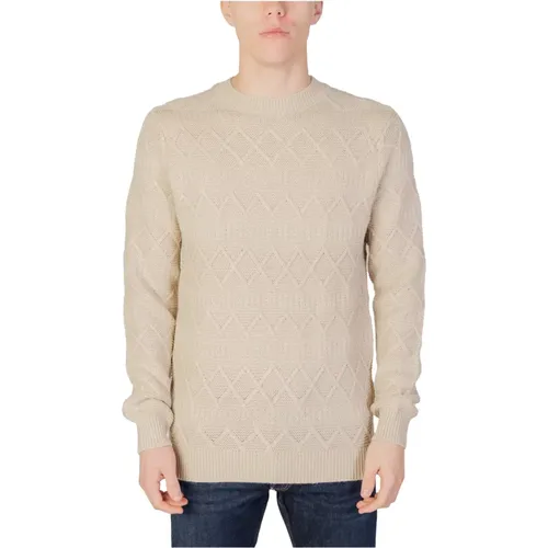 Mens Crew Neck Knit Sweater , male, Sizes: XL, L, M, S - Only & Sons - Modalova